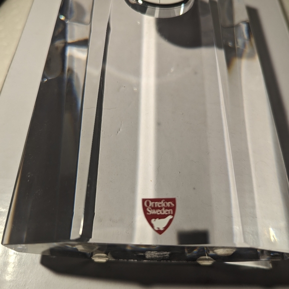 Orrefors Crystal Clock - Picture 5 of 10